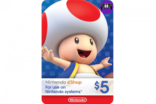 Nintendo eShop 5 USD