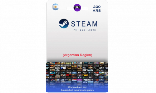 Argentina Prepaid Card For Steam Region Change 45 ARS$ – enjoyandplay