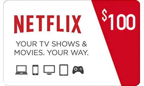 Netflix 100 USD (Preorder)